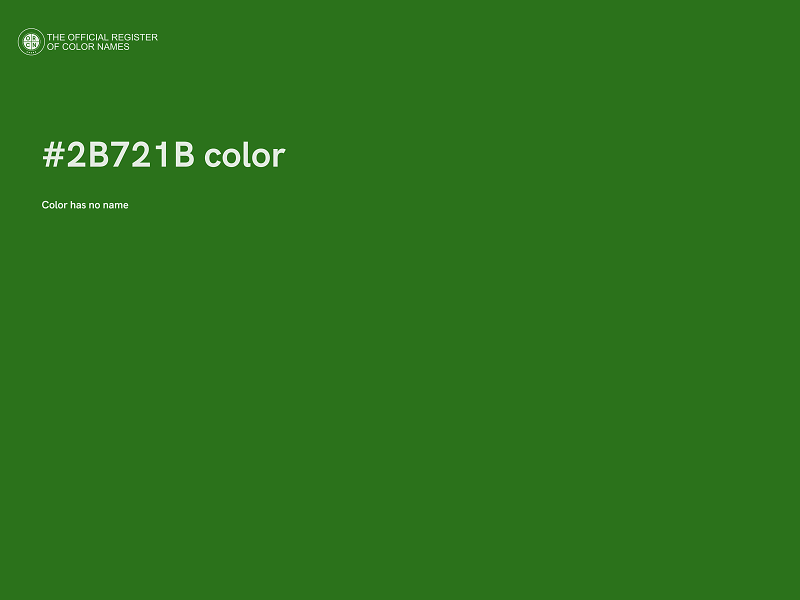 #2B721B color image