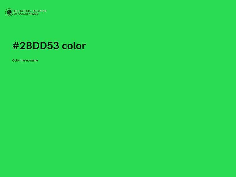 #2BDD53 color image