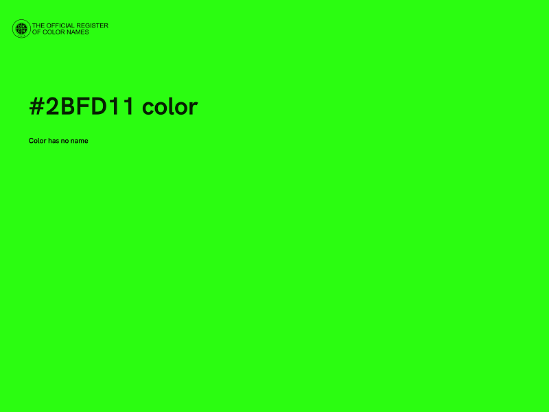 #2BFD11 color image