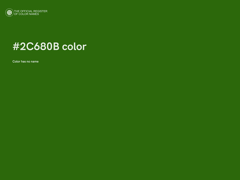 #2C680B color image