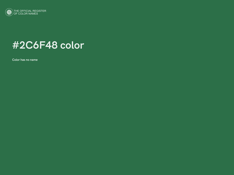 #2C6F48 color image