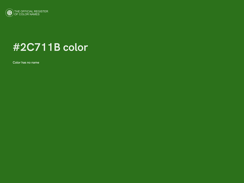 #2C711B color image