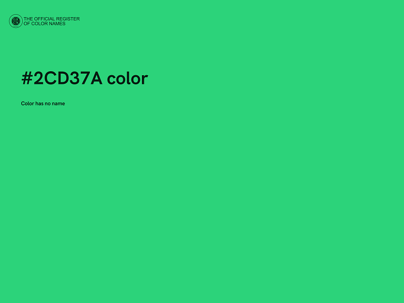 #2CD37A color image