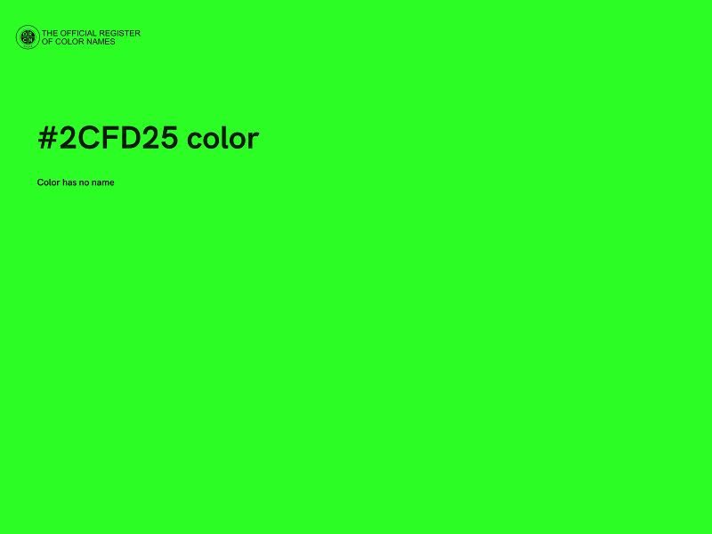 #2CFD25 color image