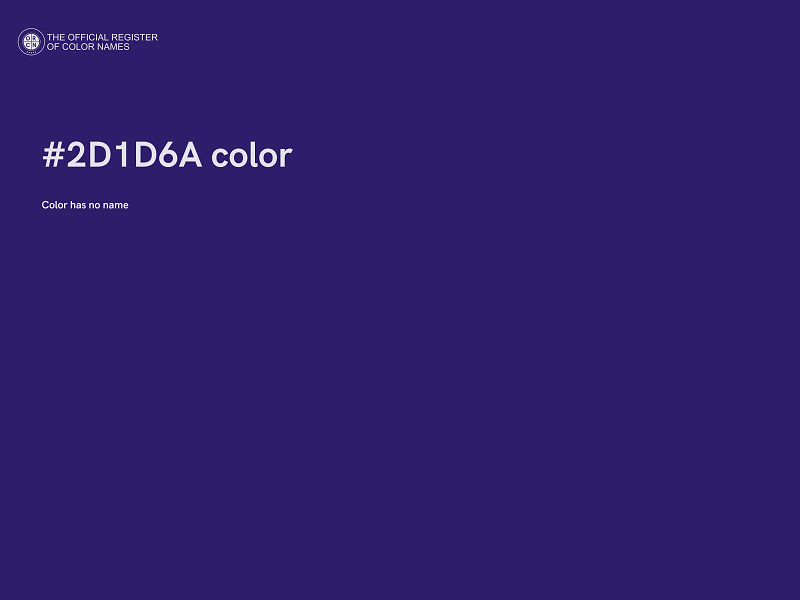 #2D1D6A color image