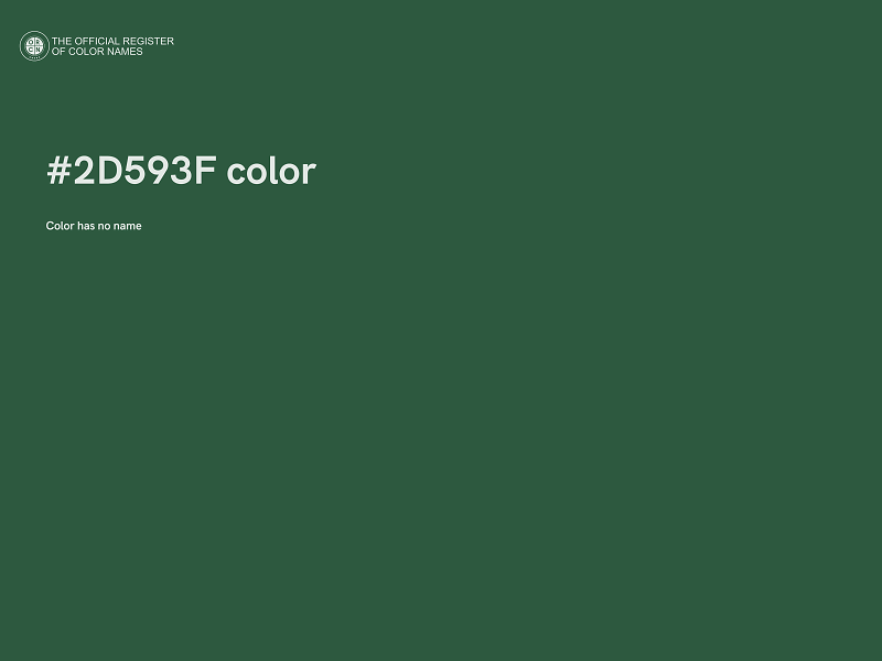 #2D593F color image