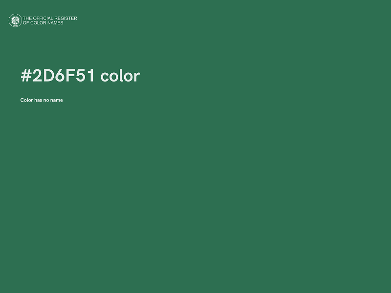 #2D6F51 color image