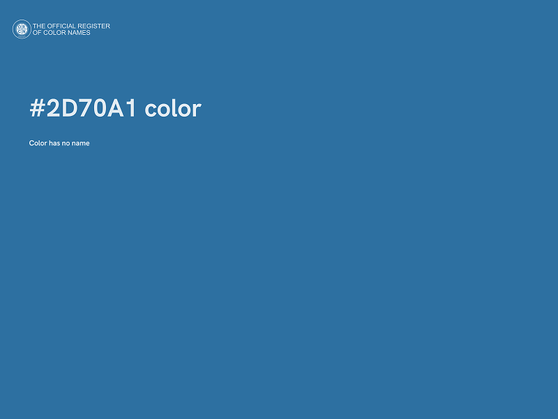 #2D70A1 color image