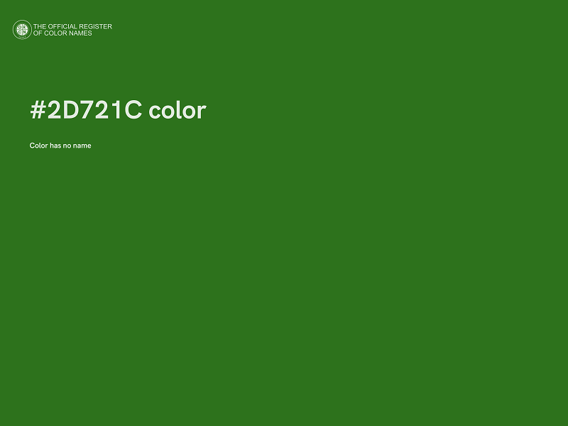 #2D721C color image