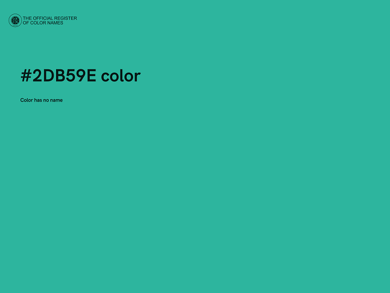 #2DB59E color image