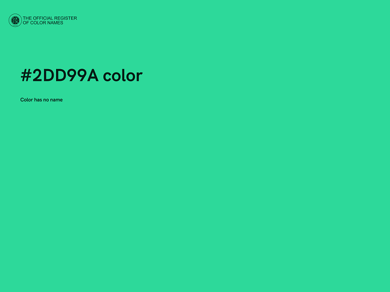 #2DD99A color image