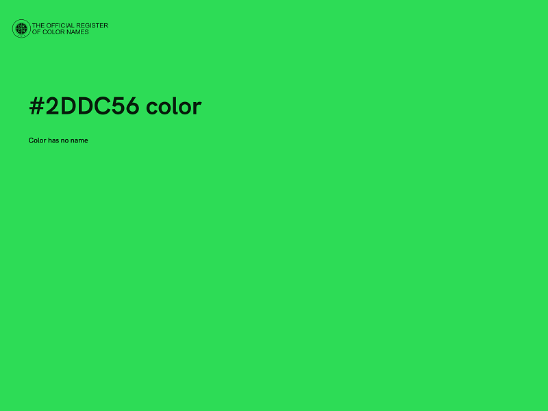 #2DDC56 color image