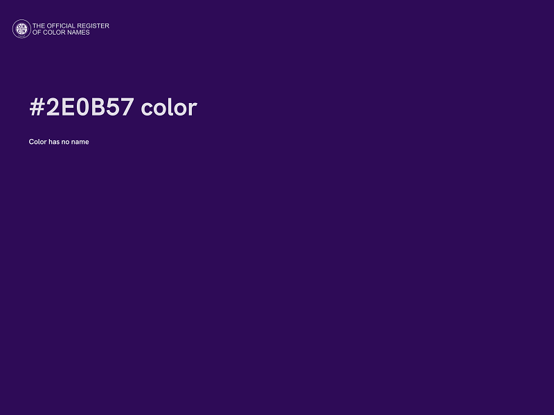 #2E0B57 color image