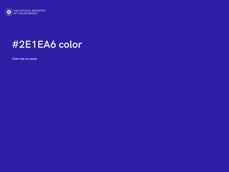 #2E1EA6 color image