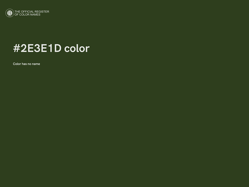 #2E3E1D color image