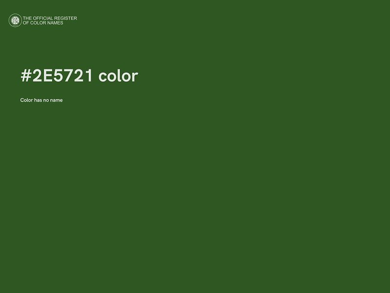 #2E5721 color image