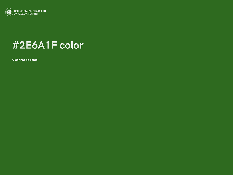 #2E6A1F color image