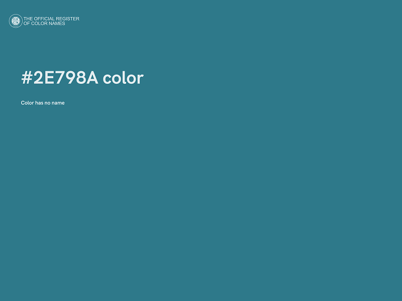 #2E798A color image