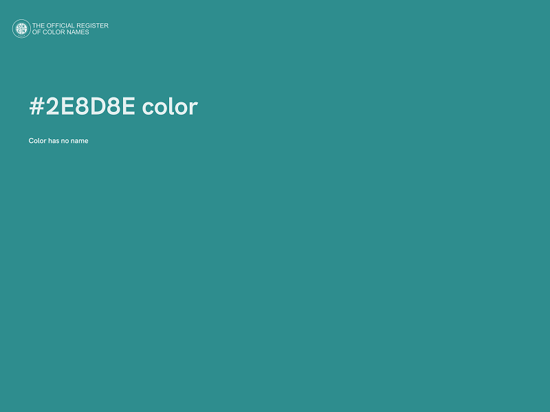 #2E8D8E color image