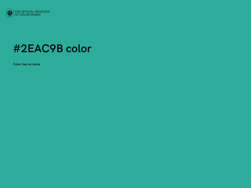 #2EAC9B color image