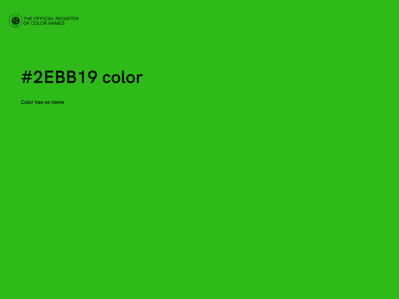 #2EBB19 color image