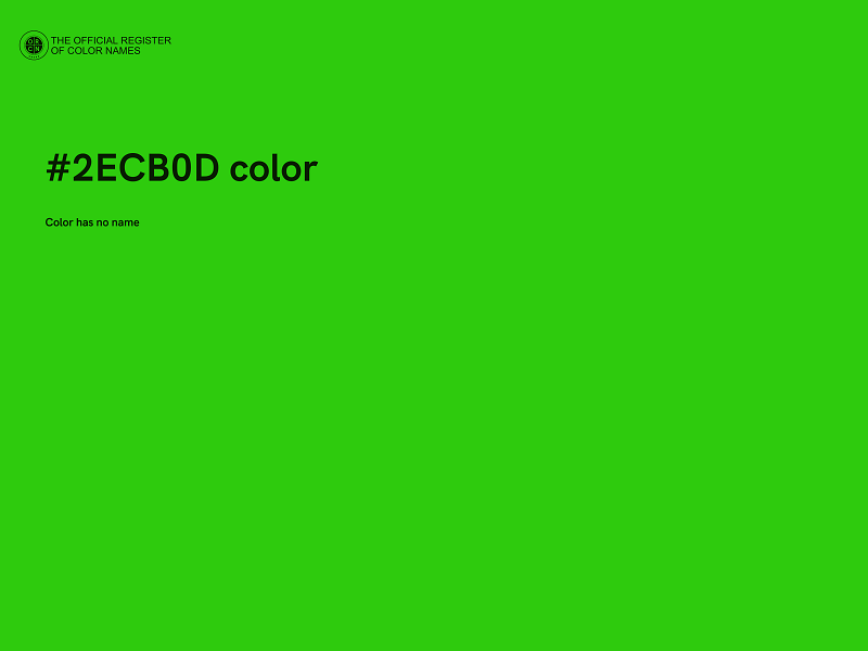 #2ECB0D color image