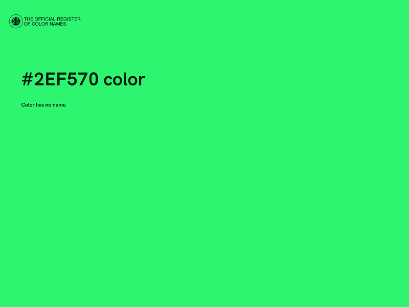 #2EF570 color image