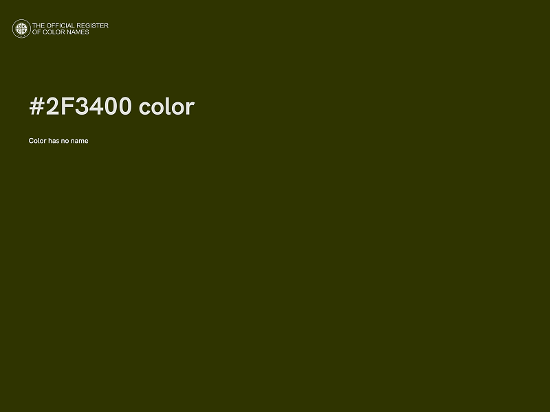 #2F3400 color image