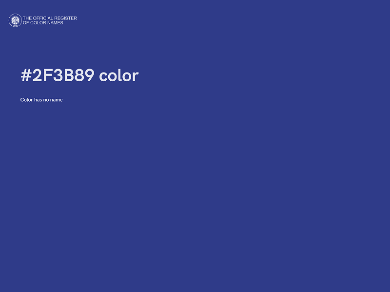 #2F3B89 color image