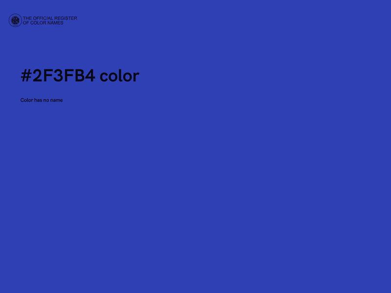 #2F3FB4 color image