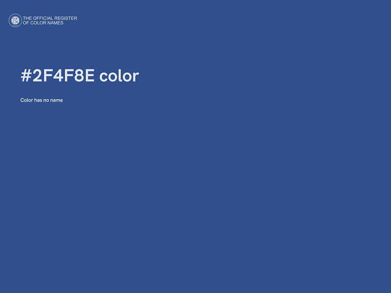 #2F4F8E color image