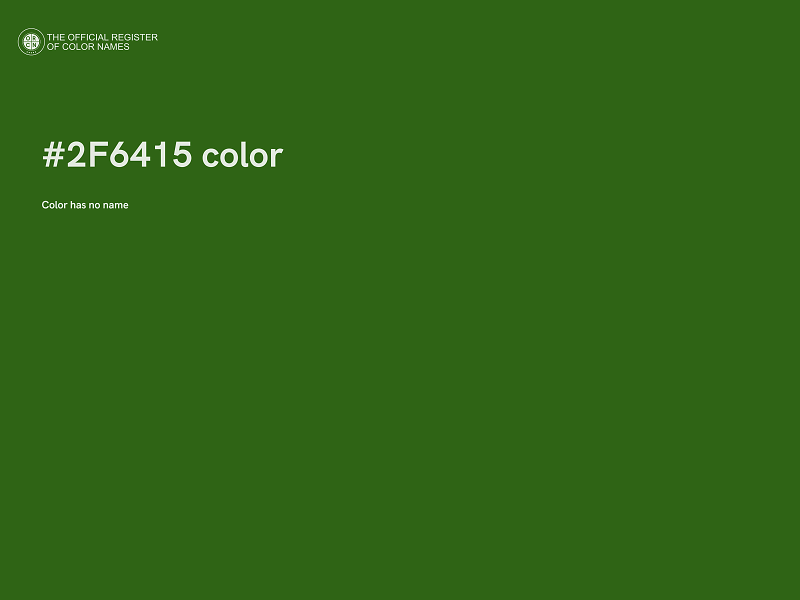 #2F6415 color image