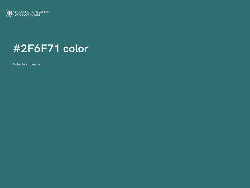 #2F6F71 color image