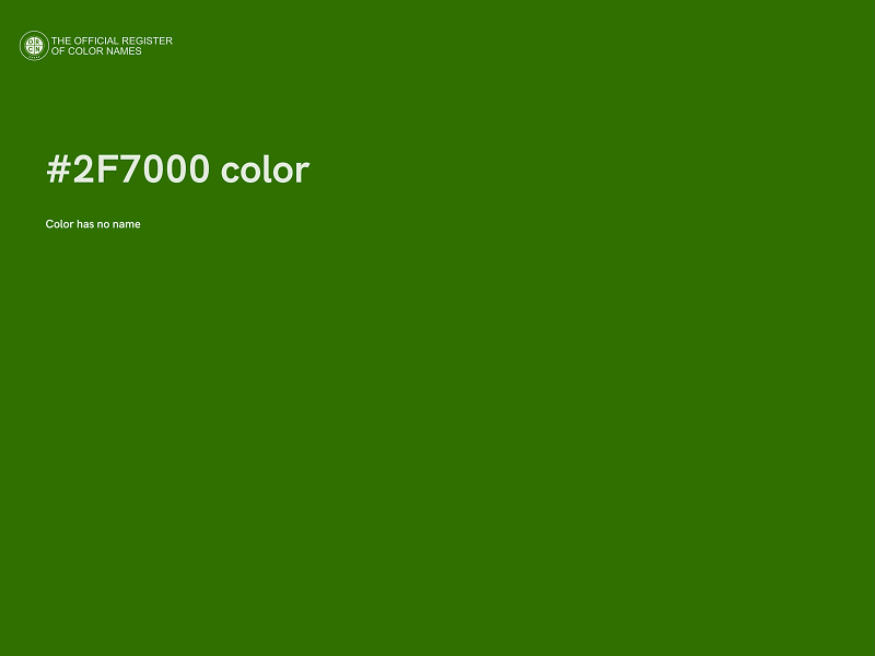 #2F7000 color image