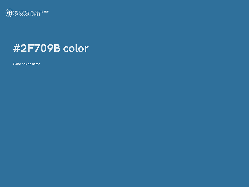 #2F709B color image