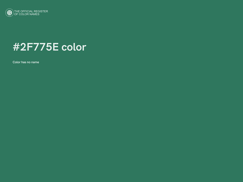 #2F775E color image