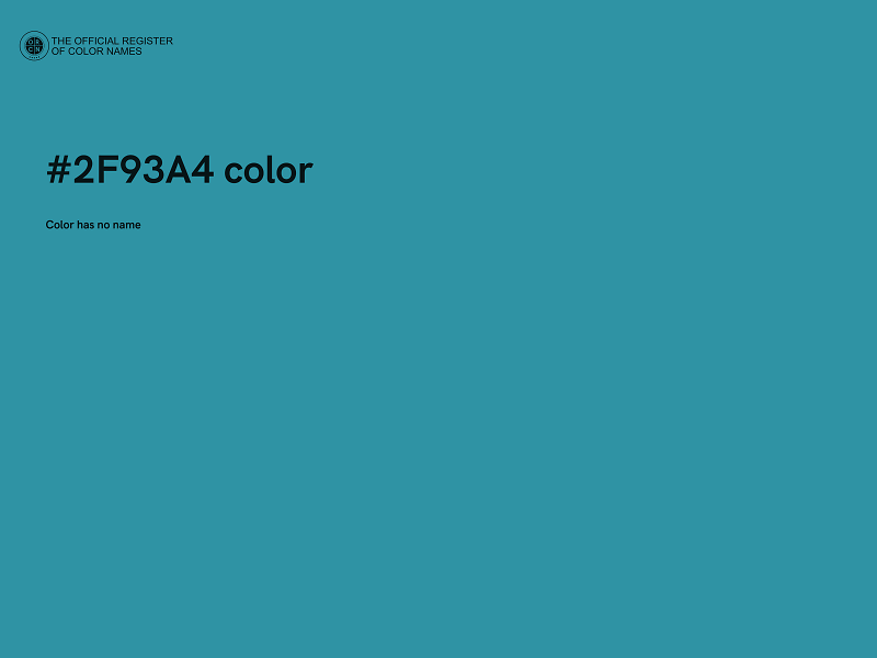 #2F93A4 color image