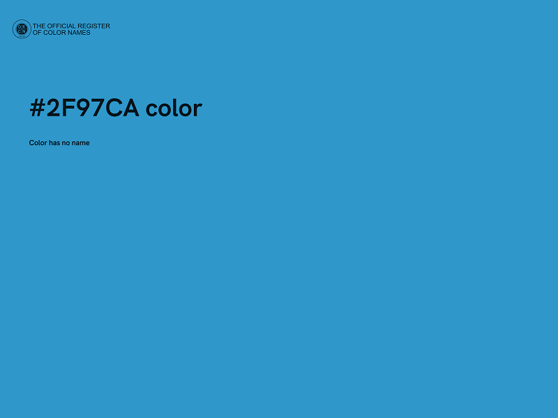 #2F97CA color image