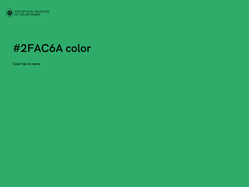 #2FAC6A color image