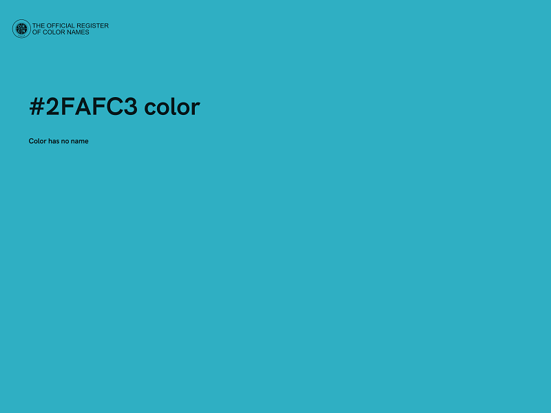 #2FAFC3 color image