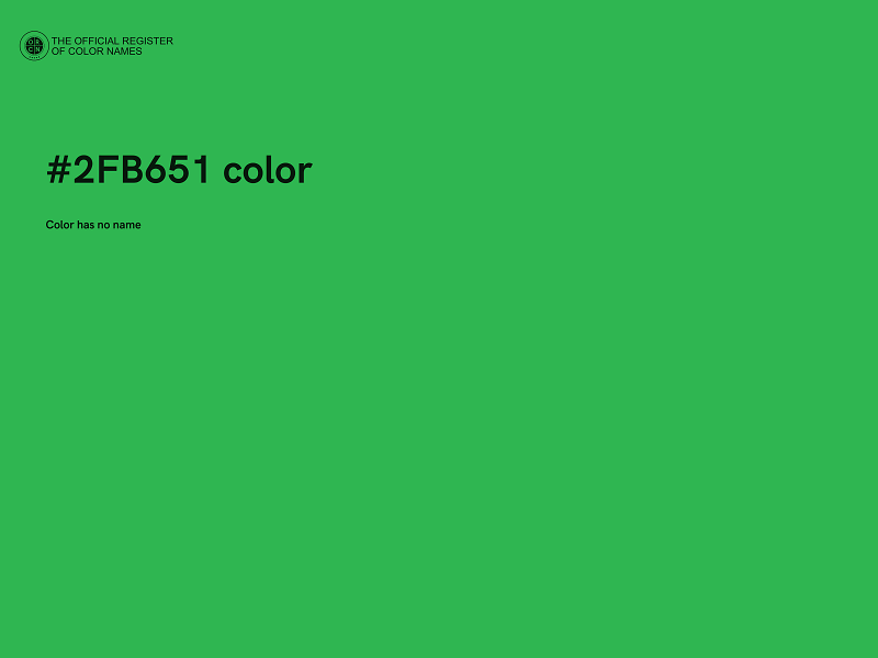 #2FB651 color image