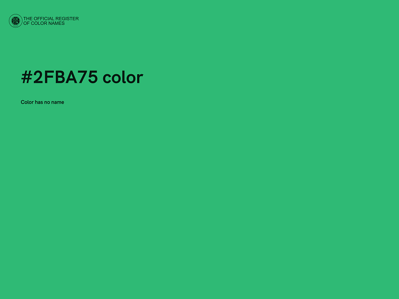 #2FBA75 color image