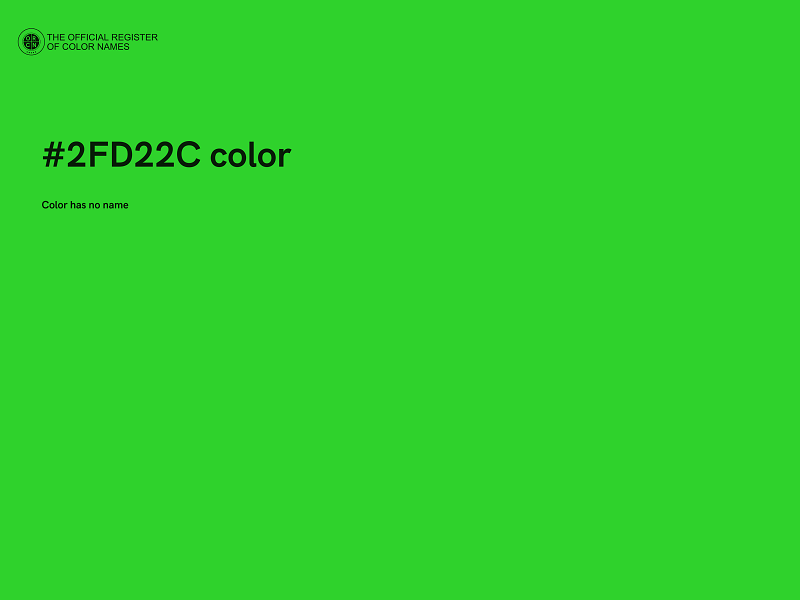 #2FD22C color image