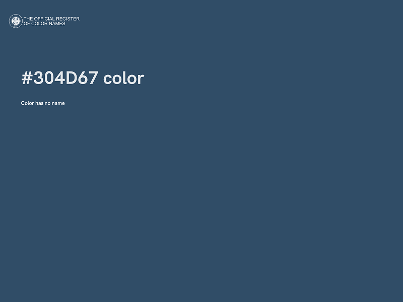 #304D67 color image