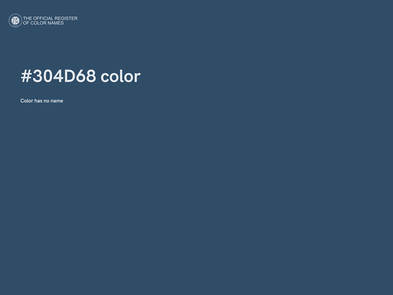 #304D68 color image