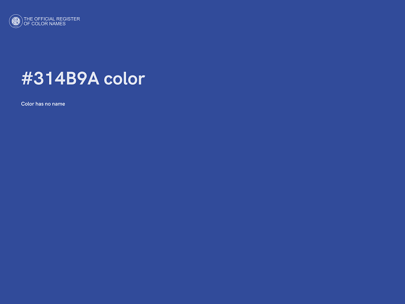 #314B9A color image