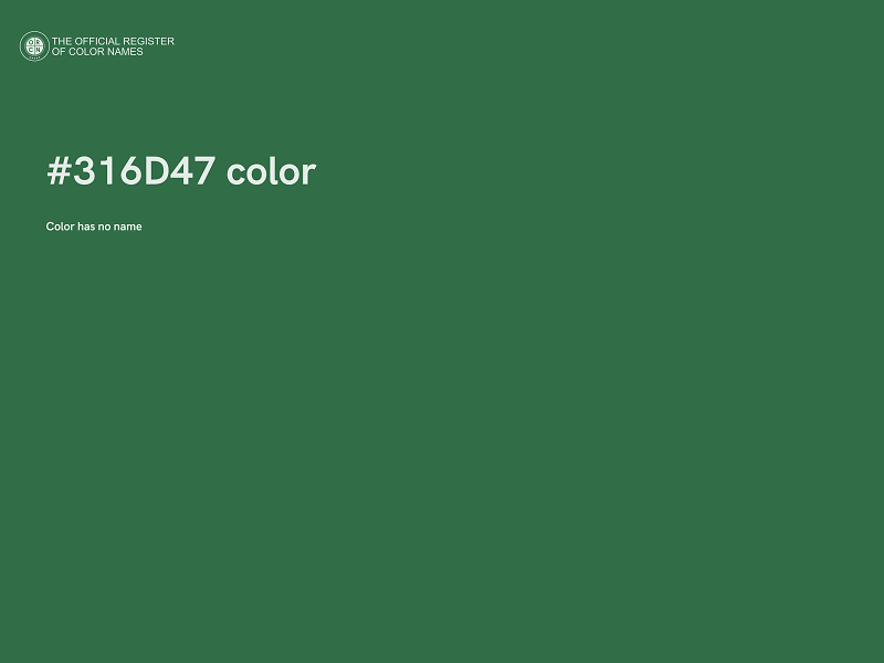 #316D47 color image