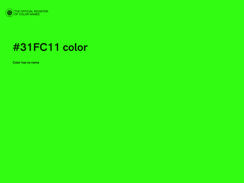 #31FC11 color image