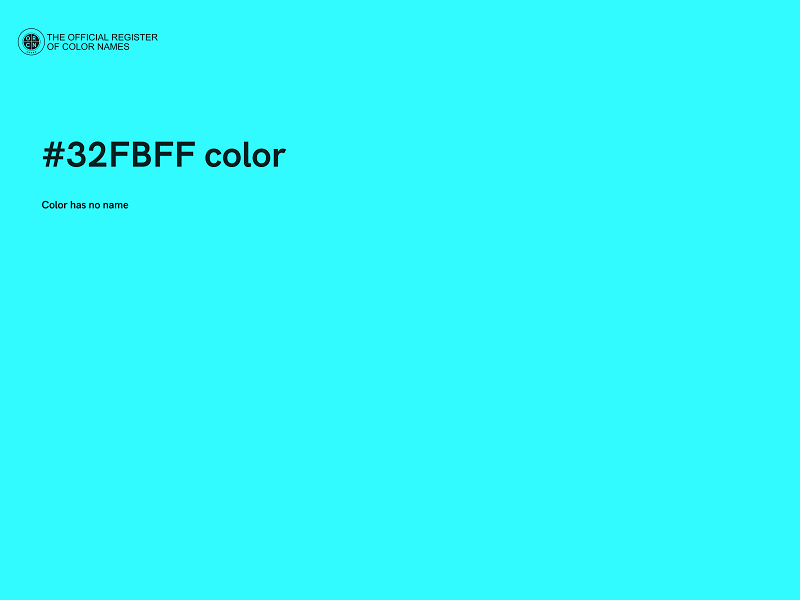 #32FBFF color image