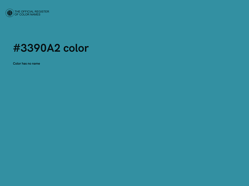 #3390A2 color image